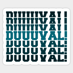 DUUUVAL Sticker